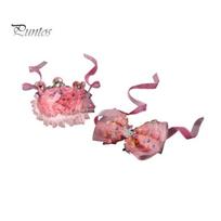 Pet Dog Crown Hat Sequin Lace Cat Bib Suit Candy Color Rhinestone Decor Adjustable Fit Durable Pet Accessories for Small Medium Dogs rožinė