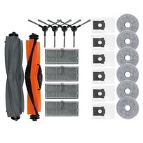 Dreame L10s Pro Ultra Heat X30 / X30 Pro Ultra /X30 Pro Plus Robotų siurblių dalys Pagrindinis šoninis šepetėlis Mop šluostės CHINA