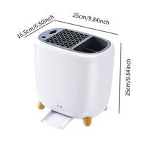 Knife Holder with Drying Function Smart Multifunctional Knife Utensil Holder 24V balta