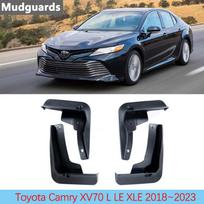 Automobilio purvasaugiai, skirti Toyota Camry XV70 XLE SE 2018~2024 Priekiniai galiniai sparnai Apsauga nuo purslų, ratų apsauga, purvasaugių priedas black