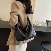 Large Capacity Retro Underarm Bag Lady Tide Korean Niche Messenger Bag Casual Commuter Tote Bag