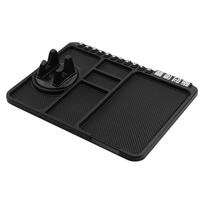 High Quality Car Phone Holder Silicone Pad Dash Mat Cell Phone Car Mount GPS Holder Cradle Dock For Phone Anti-slip Desk Stand One Size juoda