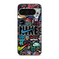 Case for Google Pixel 9 Pro nike air colorful style just do it pikachu goku juoda