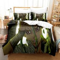 3D Printed Dr.Stone Senku Bedding Set Boys Girls Twin Queen Size Duvet Cover Pillowcase Bed Kids Adult Home Textileextile EU Single 135x200cm