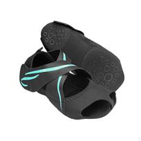 Socks for Women Grip Cross Tie Breathable Anti Skid Toeless Sports Fitness, Workout, L žalia
