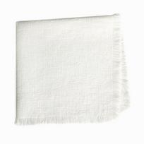 1 vnt. servetėlė džiuto burnos šluostė medvilnė linas vakarėlio šventės dekoracija stalo takelis tarpvalstybinis fabrikas didmeninė prekyba 45*45cm balta