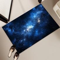 Universe Planet Floor Mat Bathroom Bathtub Water-absorbent Non-slip Toilet Door Quick-drying Mat Bathroom Diatom Mud Foot Mat 60 * 90CM Diatom Mud beige