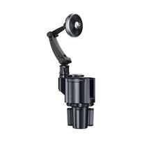 Multifunctional Car Cup Holder Car Fan with Atmosphere Light 3 Speed Wind Adjustment Plug and Play S juoda