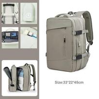 Super Charging Multifunctional Backpacks Expandable Airplane Travel Backpack Laptop Bag Luggage Man Large Capacity Bags Business pilka