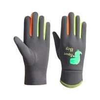 Winter Children Warm Gloves Boys Girls Kids Outdoor Windproof Skiing Cycling Gloves Glow Students Toddler Cycling Mittens L white