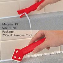 Glass Glue Angle Scraper Sealant Spreader Finishing Tool Kit for Window Ceramics Tile Kitchen Sink Shower Tile Joint Tool Set