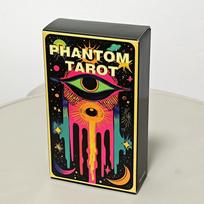 Phantom Taro kaladė 78 spalvingos Taro kortos pagal Rider Waite sistemą 10.3 * 6 cm