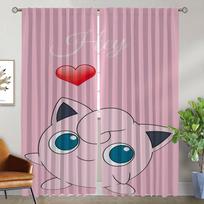 Užuolaidos Vaikų Kambarys P-pokemonai Svetainės Užuolaida Namų Interjeras Užuolaidos Kamerai Helovino Dekoracija Tifonas Miegamajam W50xH70cmx2pcs-CL gray