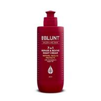 BBLUNT 7 in 1 Repair & Revive Night Cream to Heal & Protect Hair Overnight - 200ml|Addresses 7 Signs of Hair Damage | Reduces Frizz & Dullnes brown