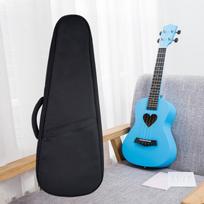 Guitar Bag Ukulele Padded for 23 inch Classic Shoulder Backpack Water Resistant juoda