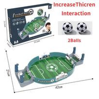 Stalo futbolas stalo žaidimas, skirtas šeimai, vakarėlis, stalo žaidimas, stalo žaidimas, futbolas, nešiojamasis sportinis lauko žaislas, dovana vaikams Medium 2 balls