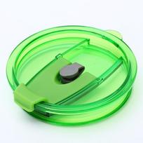 30 uncijų sandarinantis butelio dangtelis, apsaugantis nuo purslų ir išsiliejimo, paprasti plastikiniai dangteliai termopuodeliui 30oz-green green