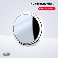 Car paste small round mirror 360 degree blind spot reversing auxiliary trolley ultra high definition reflective rearview mirror 1pc balta