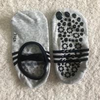 1 Pair Cotton Non-slip Yoga Socks Women Ballet Fitness Floor Socks Sports Socks Dance Socks Gym Socks Pilates Socks for Women pilka spalva