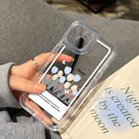 Kosminis telefono dėklas iPhone 11 13 XR 15 Pro Max 12 16 Pro Max iPhone 14 7 8 Plus XS Max Samsung A15 A55 A05 Redmi 12 13C 13 9 Huawei Mate 30 40 iPhone 15 balta