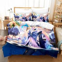 Hot Game Diablo high-definition Printed Bedding For Boy Queen Bedding Set Soft And Comfortable Customized King Size Bedding Set 70x133cm 2pcs gray