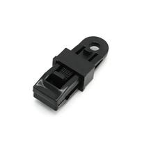 Tarpaulin Clip Tent Canopy Clip Buckle Outdoor Wind Rope Clamps Reusable Awning Mountaineering Camping Accessories black