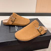 Men Cork Clogs Sandals Summer Slip-on Beach Slippers Home Flat Slippers with Arch Support Fashion Brand Cork Clogs Shoes for Men 36 geltona