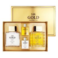 Ange 24K Gold Men's Skincare Set - 2 Full-Size beige