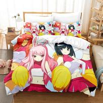 New Anime The Familiar of Zero Bedding Set Single Twin Full Queen King Size Bed Set Adult Kid Bedroom Duvet cover Sets Anime Bed EU Twin 135x200cm