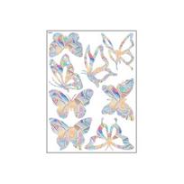 Window Sticker Butterflies Self-adhesive Rainbow Prism Suncatcher Decorate Glass Decal Home Decor Supplies ARI A