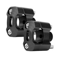 22 mm 28 mm motociklo vairo spaustukas, 1 poros vairo stovų adapteris visureigių motociklų strypo spaustukai 7/8 colių motociklui juoda