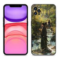 Vagabond Manga Phone Case For Apple iPhone 12 13 Mini 11 14 15 Pro Max 7 8 Plus X XR XS SE 2020 2022 Black Silicone Case iPhone 7(8) black