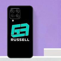 George Russell F1 For Samsung Galaxy M13 M33 M53 M12 M32 M52 M14 M34 M54 M20 M51 M21 M30s M31s M15 M55 Case Samsung M33