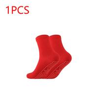 1-5Pairs Foot Warmer Socks Winter Anti-Freezing Sports White Red Warmer Stockings Breathable Anti-Fatigue for Fishing Camping red