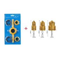 Water Pipe Expansion Drill Wrench Set Hole Expanding Tools Plastic Pipe Lifting Drill Bits Wrench Water Pipe Drilling Tool