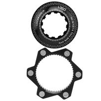 Stabdžių Center Lock Dviračio 6 varžtų diskinio rotoriaus adapterių rinkinys Dviračio aliuminio lydinio priedasJuodas black