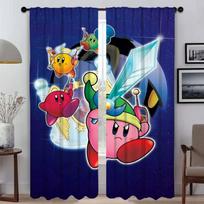 K-KirbyS Kitchen Curtains 2 Pieces Partition Living Room Curtain Home Interior Curtains for Camera Shades Tulle for Bedroom W50xH70cmx2pcs-CL gray
