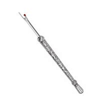 Fenrry 1Pc Sewing Seam Ripper Kit Metal Handle Thread Cutter Stitch Unpicker Sewing Thread Remove DIY Craft Embroidery Tools 12.2cm sidabras