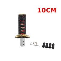 100MM 150MM Universalus JDM Katana Samurajų Kardo Pavarų Perjungimo Svirtis Su Adapteriais Pavarų Perjungimo rankenėlė SK-1020 black