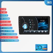 Hizpo Android 13 2Din automobilinis radijas, skirtas A4 B6 2000-2006 S4 B7 RS4 Seat Exeo Multimedijos vaizdo grotuvas Navi Carplay Stereo Autoradio DSP Intelligent Screen W5 8Core 4G 64G