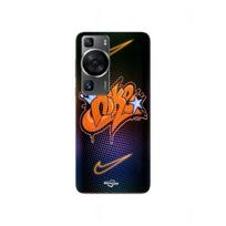 Coque - MANIACASE - Huawei P60 - Orange - Souple - Nike Just Do It oranžinė