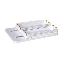 Patogus virtuvės prieskonių lentynos organizatorius Single layer white