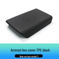 Tesla Model Y3 Armrest Box TPE Protective Cover black
