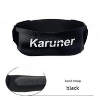 Enhanced Patella Stabilizer: Anti-Slip Silicone Knee Pads with Adjustable Straps for Shock Absorption. black