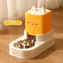 Automatic Cat Feeder Pet drinking bowl large capacity food storage bucket Easy Clean Cats Dog Accessories