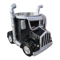Semi-Truck Coffee Mugs Stainless Steel Handcrafted Truck Coffee Mug Resin Coffee Mug Gifts for Coffee & Truck Lovers 200-250ml juoda