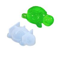 Turtle Crafting Mold Landscape Molds Handmade Moulds Flexible Silicone Tool Silicone Turtle Molds Figurine Molds white