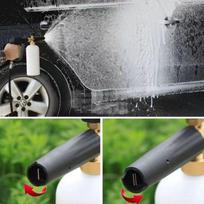 Aukšto slėgio plovimo purkštukas Sniego putų antgalis 1/4  Greita jungtis Putų generatorius Patranka Automobilio plovimo valymo butelis 1L 3000Psi
