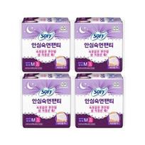 Sophie Safe Sleep Panties 4 packs, 5 types, choose 1 (Belly Bear/Medium/Large/Extra Large) Safety panties M4P*4 (total 16p)
