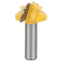 12x138 45 Degree Router Bit Cemented Carbide Milling Cutter Woodworking Cutting